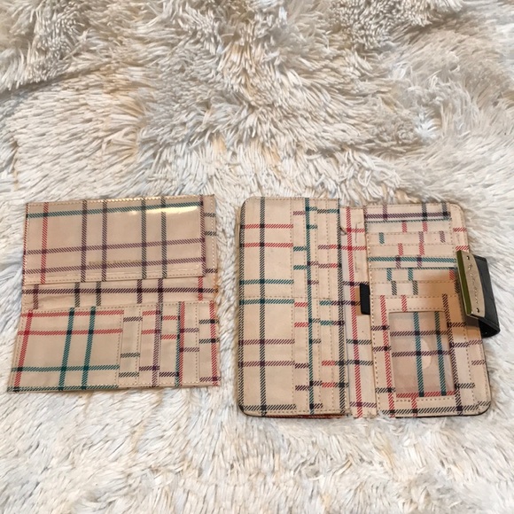 Y2k Liz Claiborne Black Snake Emboss Print Wallet - Picture 6 of 8